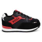 BOSS KIDS Black Trainers